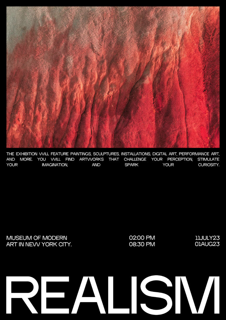 custom event poster design for music artist USA