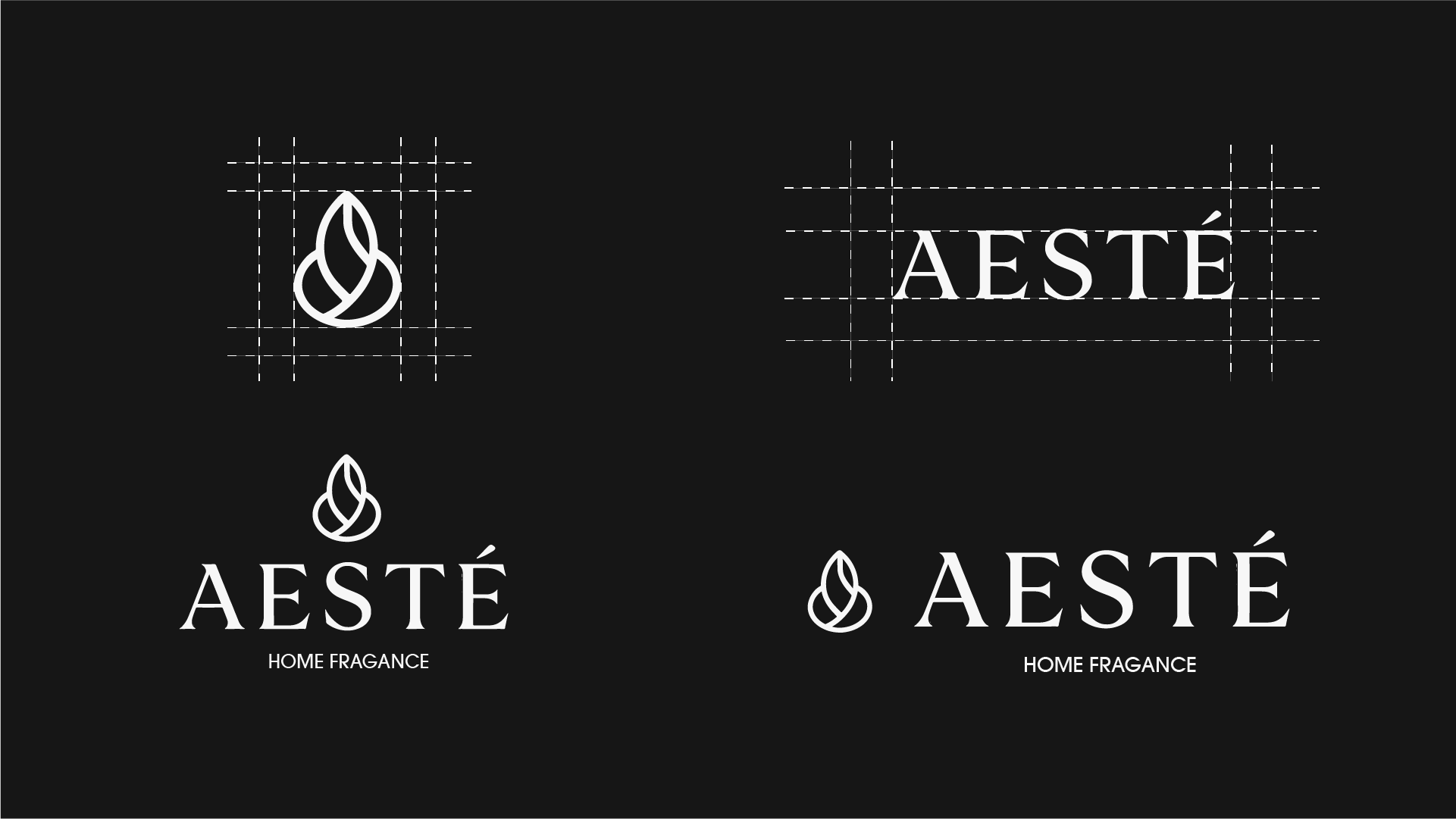 unique and creative logo design for fragrance brand