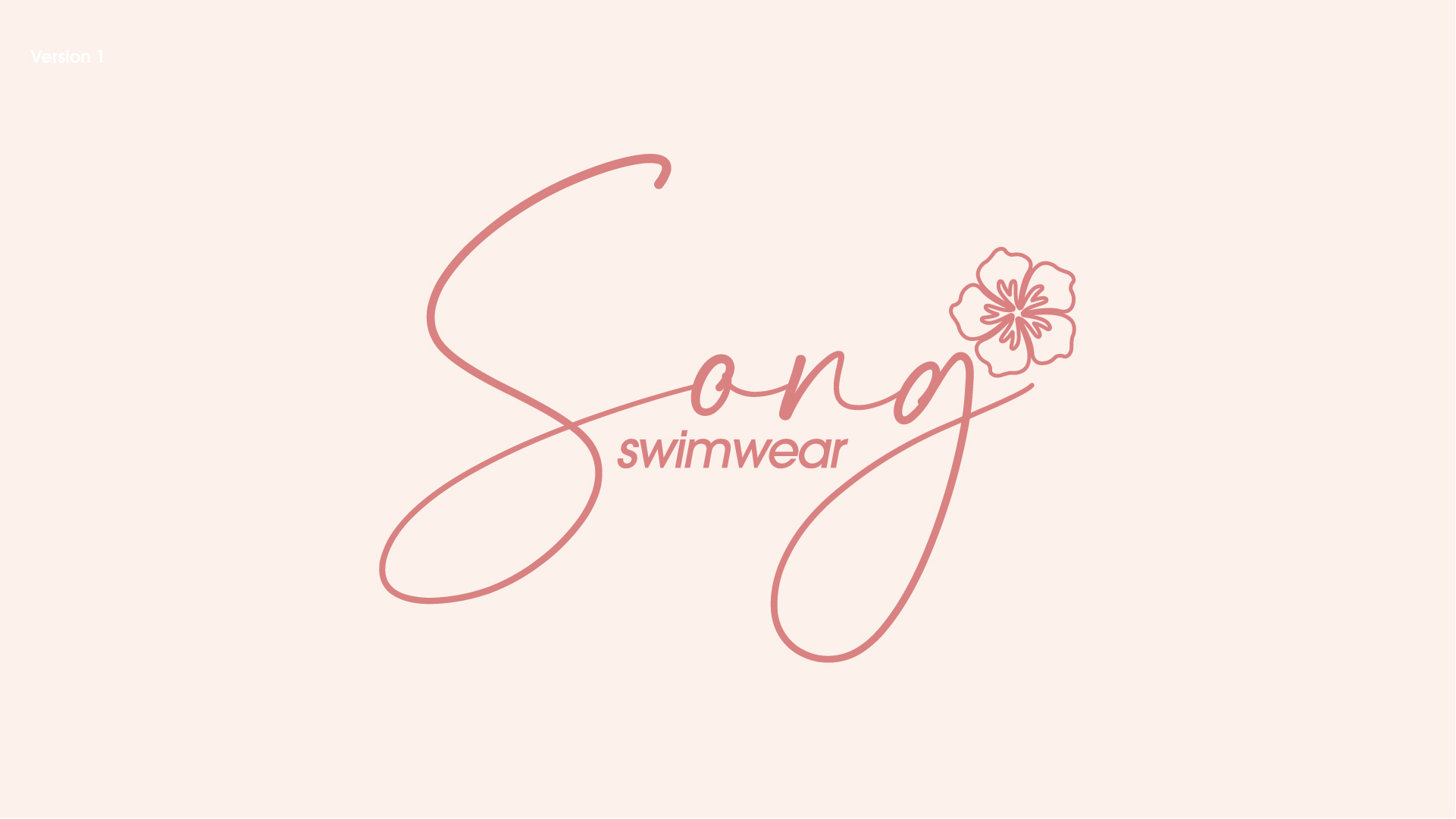 brand logo for a swimwear startup by graphic cooking lab