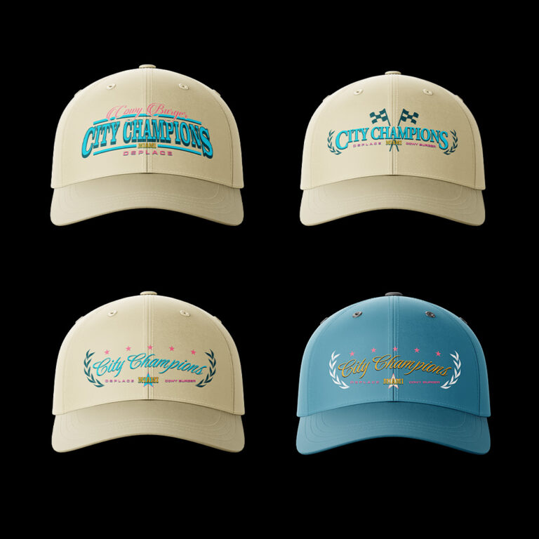 custom caps & hats designs for streetwear brands